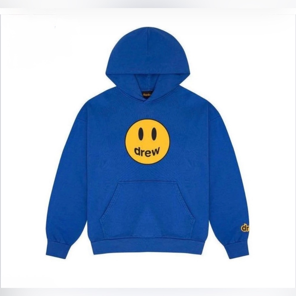 Drew House Oversized Mascot hoodie in “Royal Blue”